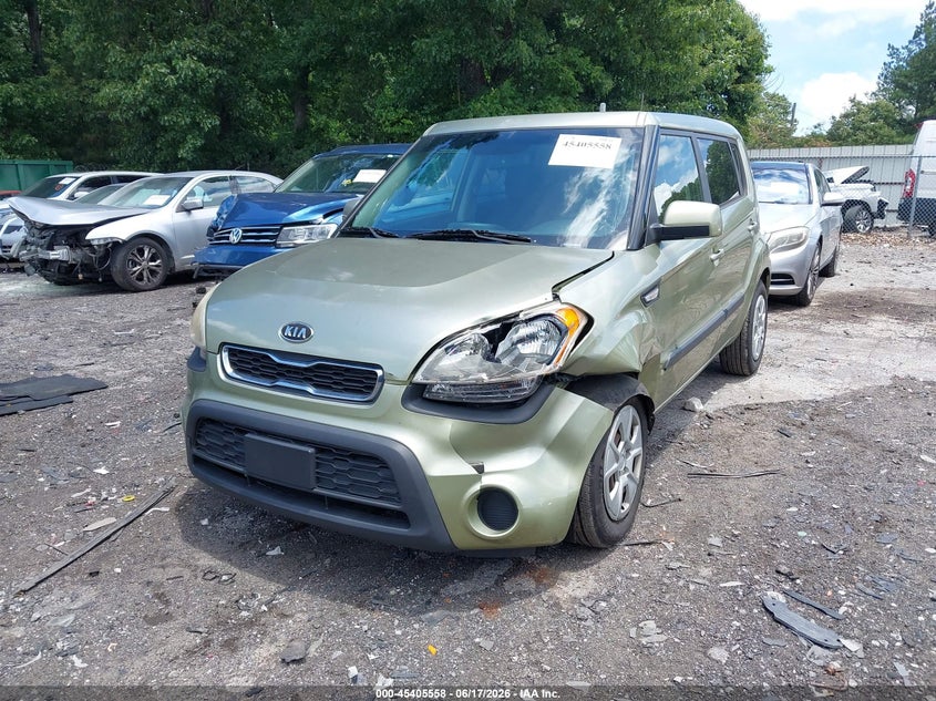2012 Kia Soul VIN KNDJT2A50C7433220 IAAI salvage auction — LEFT FRONT, Salvage (Idaho), sold $500 on 2026-07-15 (photo 6)