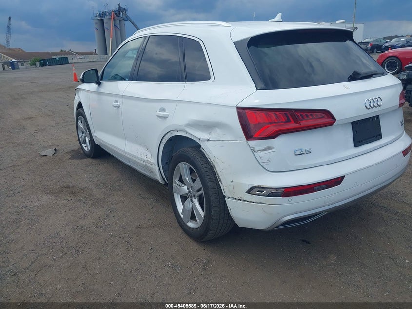 2018 Audi Q5 VIN WA1BNAFY4J2149699 IAAI salvage auction — LEFT SIDE, Salvage Title, sold $8,850 on 2026-07-14 (photo 3)