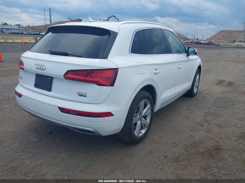 2018 Audi Q5 VIN WA1BNAFY4J2149699 IAAI salvage auction — LEFT SIDE, Salvage Title, sold $8,850 on 2026-07-14 (photo 4)