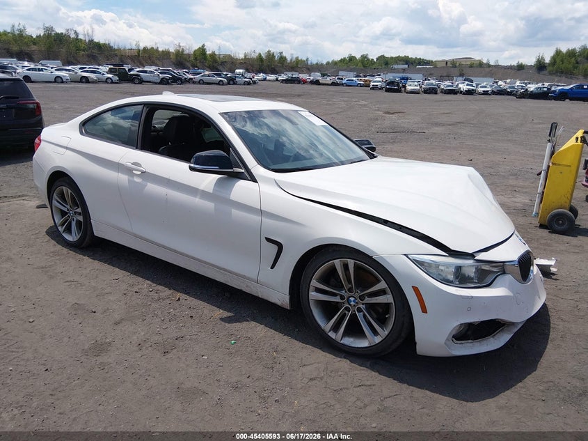 2015 BMW VIN WBA3N5C53FK197937 IAAI salvage auction — LEFT FRONT, Salvage (Pennsylvania), sold $1,500 on 2026-07-14 (photo 1)