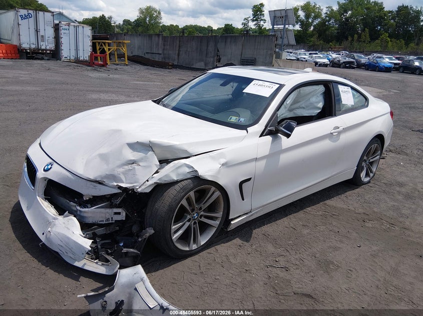 2015 BMW VIN WBA3N5C53FK197937 IAAI salvage auction — LEFT FRONT, Salvage (Pennsylvania), sold $1,500 on 2026-07-14 (photo 2)