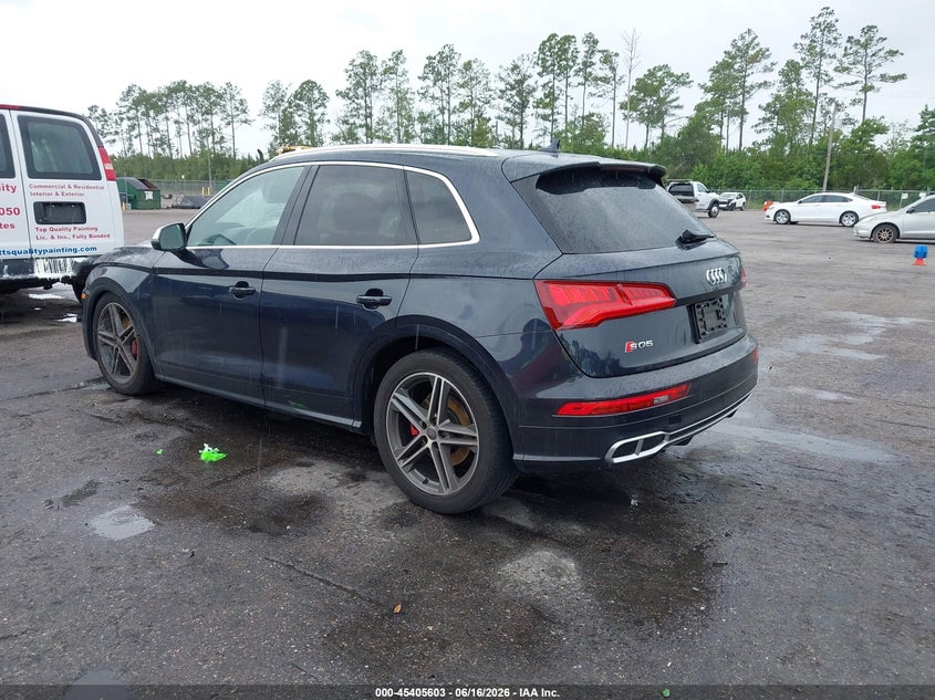 2019 Audi Sq5 VIN WA1B4BFY0K2079984 IAAI salvage auction — ENGINE BURN, Rebuildable (Florida), sold $925 on 2026-07-28 (photo 3)