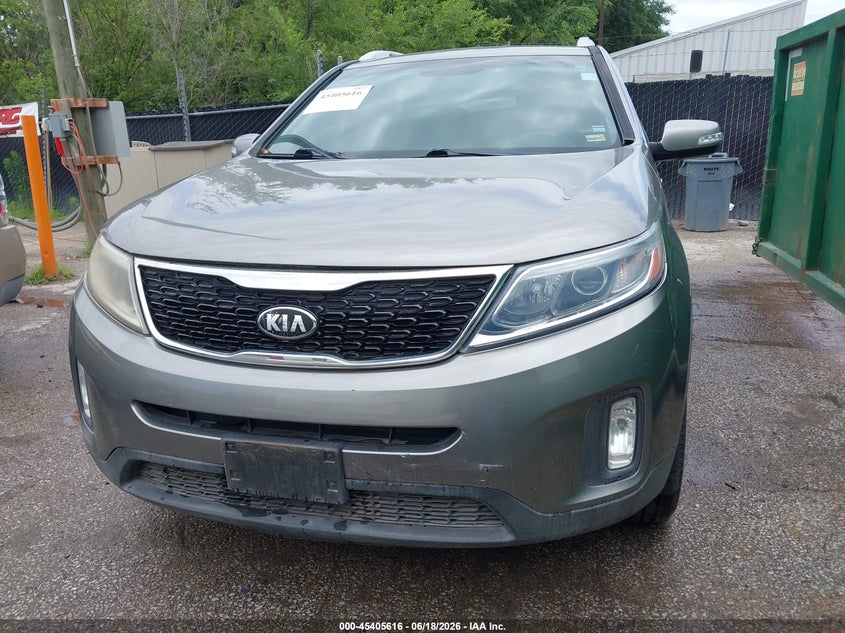 2015 Kia Sorento VIN 5XYKT3A67FG587952 IAAI salvage auction — FRONT END, Repossessed (Kansas), sold $475 on 2026-07-22 (photo 6)
