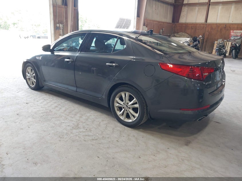 2011 Kia Optima VIN KNAGN4A73B5167555 IAAI salvage auction — RIGHT FRONT, Mv-907A (New York), sold $450 on 2026-07-15 (photo 3)