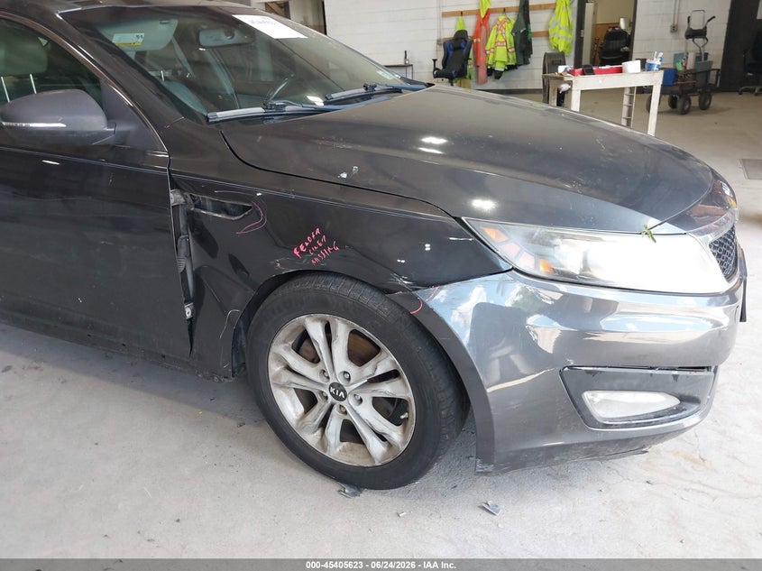 2011 Kia Optima VIN KNAGN4A73B5167555 IAAI salvage auction — RIGHT FRONT, Mv-907A (New York), sold $450 on 2026-07-15 (photo 6)