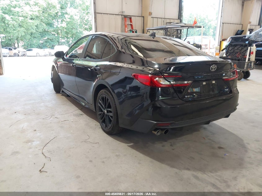 2025 Toyota Camry VIN 4T1DAACK9SU614991 IAAI salvage auction — RIGHT FRONT, Salvage Title, sold $13,800 on 2026-07-31 (photo 3)