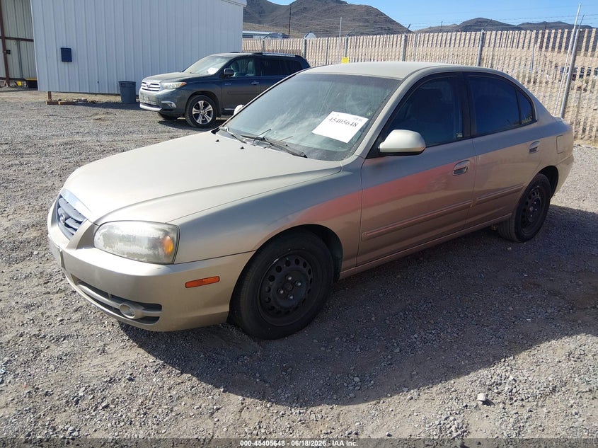 2005 Hyundai Elantra VIN KMHDN46D35U123744 IAAI salvage auction — NORMAL WEAR, Regular (Nevada), sold $225 on 2026-07-17 (photo 2)