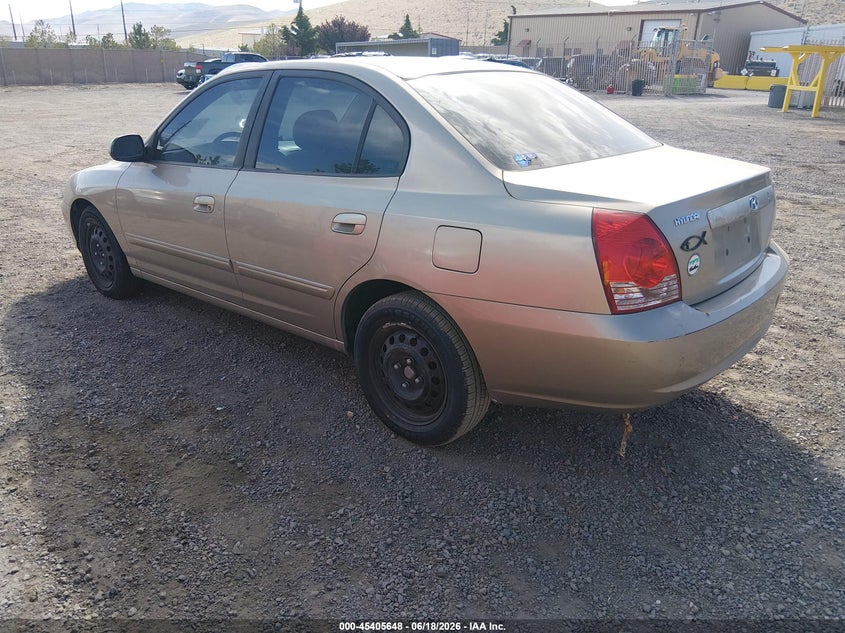 2005 Hyundai Elantra VIN KMHDN46D35U123744 IAAI salvage auction — NORMAL WEAR, Regular (Nevada), sold $225 on 2026-07-17 (photo 3)