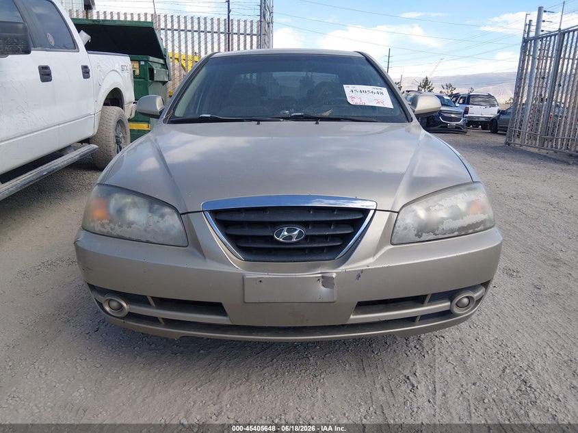 2005 Hyundai Elantra VIN KMHDN46D35U123744 IAAI salvage auction — NORMAL WEAR, Regular (Nevada), sold $225 on 2026-07-17 (photo 6)