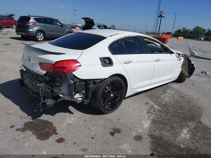 2015 BMW 6er VIN WBA6B2C57FGB99328 IAAI salvage auction — FRONT END, Salvage Title, sold $1,700 on 2026-08-05 (photo 4)