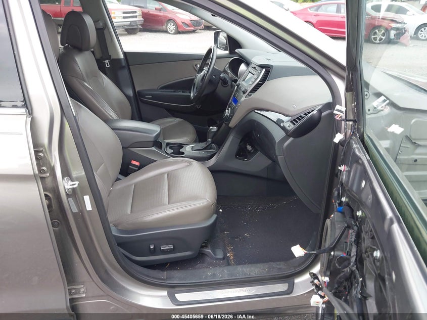 2013 Hyundai Santa fe VIN 5XYZU3LB9DG016322 IAAI salvage auction — FRONT END, Clear (Tennessee), sold $2,150 on 2026-07-23 (photo 5)