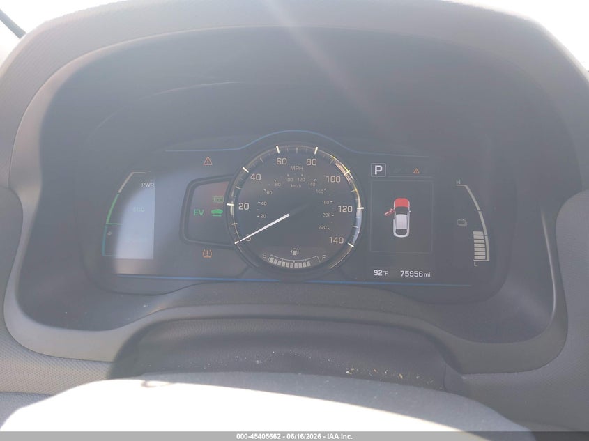2019 Hyundai Ioniq hybrid VIN KMHC65LC0KU159154 IAAI salvage auction — NORMAL WEAR, Sf97 (Texas), sold $8,100 on 2026-08-04 (photo 7)