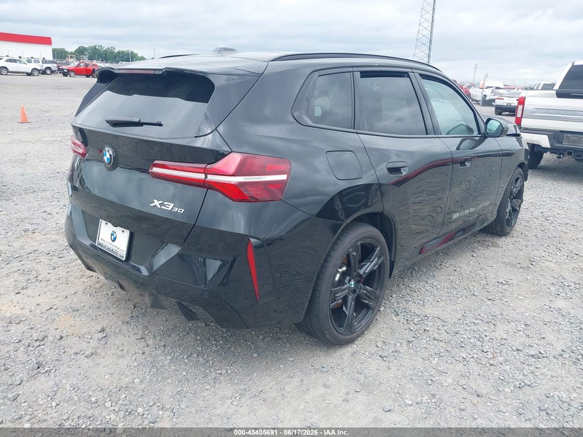 2025 BMW X3 VIN 5UX53GP0XS9132692 IAAI salvage auction — FRONT END, Clear (Arkansas), sold $9,600 on 2026-07-30 (photo 4)
