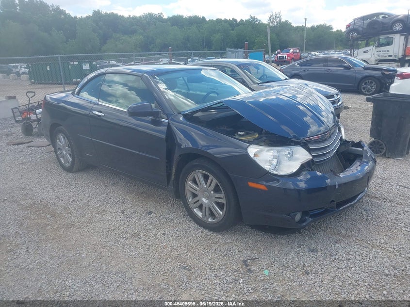 2008 Chrysler Sebring VIN 1C3LC65M28N635307 IAAI salvage auction — FRONT END, Salvage (Ohio), sold $300 on 2026-07-18 (photo 1)