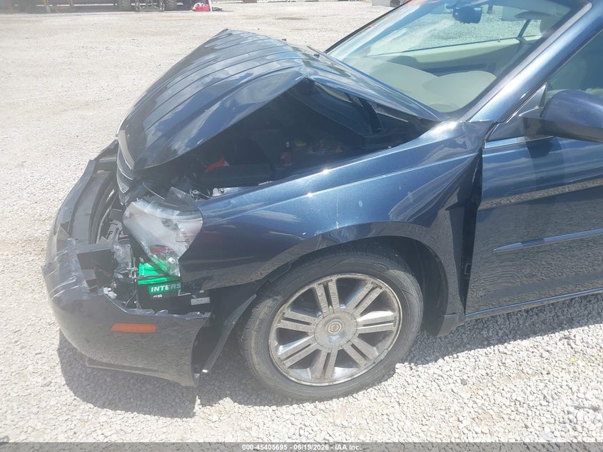 2008 Chrysler Sebring VIN 1C3LC65M28N635307 IAAI salvage auction — FRONT END, Salvage (Ohio), sold $300 on 2026-07-18 (photo 6)
