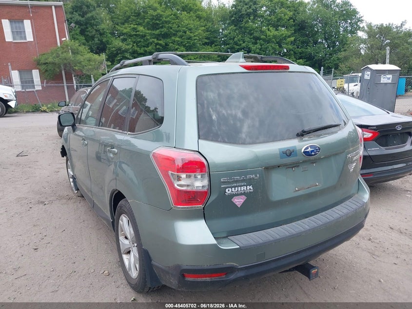 2016 Subaru Forester VIN JF2SJADC7GH561812 IAAI salvage auction — FRONT END, Salvage Title, sold $3,450 on 2026-07-09 (photo 3)