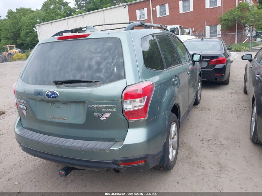 2016 Subaru Forester VIN JF2SJADC7GH561812 IAAI salvage auction — FRONT END, Salvage Title, sold $3,450 on 2026-07-09 (photo 4)