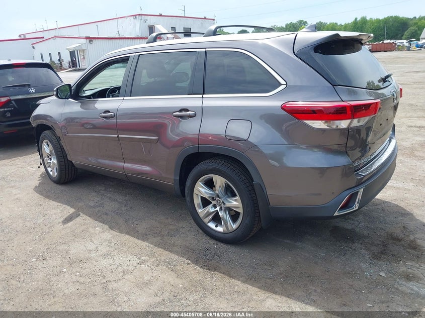 2019 Toyota Highlander VIN 5TDDZRFH6KS949450 IAAI salvage auction — FRONT END, Salvage - Greater Than 75% (Maryland), sold $13,000 on 2026-07-15 (photo 3)