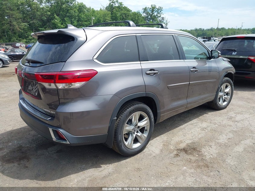 2019 Toyota Highlander VIN 5TDDZRFH6KS949450 IAAI salvage auction — FRONT END, Salvage - Greater Than 75% (Maryland), sold $13,000 on 2026-07-15 (photo 4)