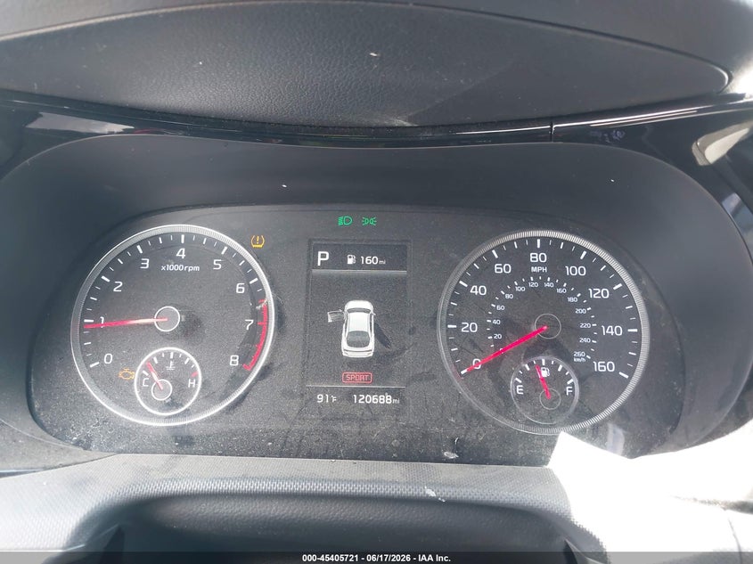 2021 Kia K5 VIN 5XXG64J23MG048200 IAAI salvage auction — LEFT FRONT, Salvage Title, sold $5,225 on 2026-09-22 (photo 7)