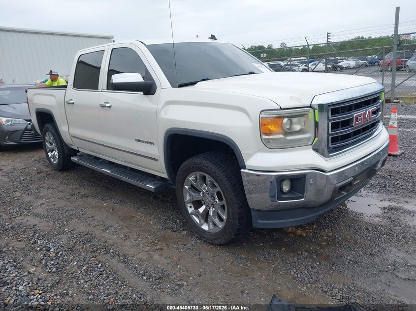 2014 Gmc SIERRA VIN 3GTP1VEC5EG367703 IAAI salvage auction — WATER/FLOOD, Salvage Title, sold $3,000 on 2026-07-30 (photo 1)