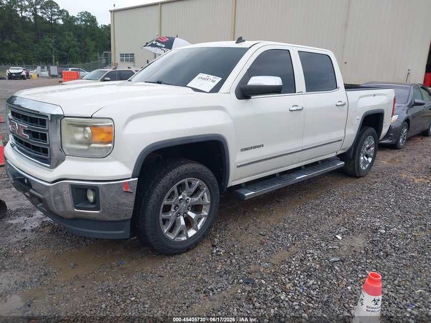 2014 Gmc SIERRA VIN 3GTP1VEC5EG367703 IAAI salvage auction — WATER/FLOOD, Salvage Title, sold $3,000 on 2026-07-30 (photo 2)