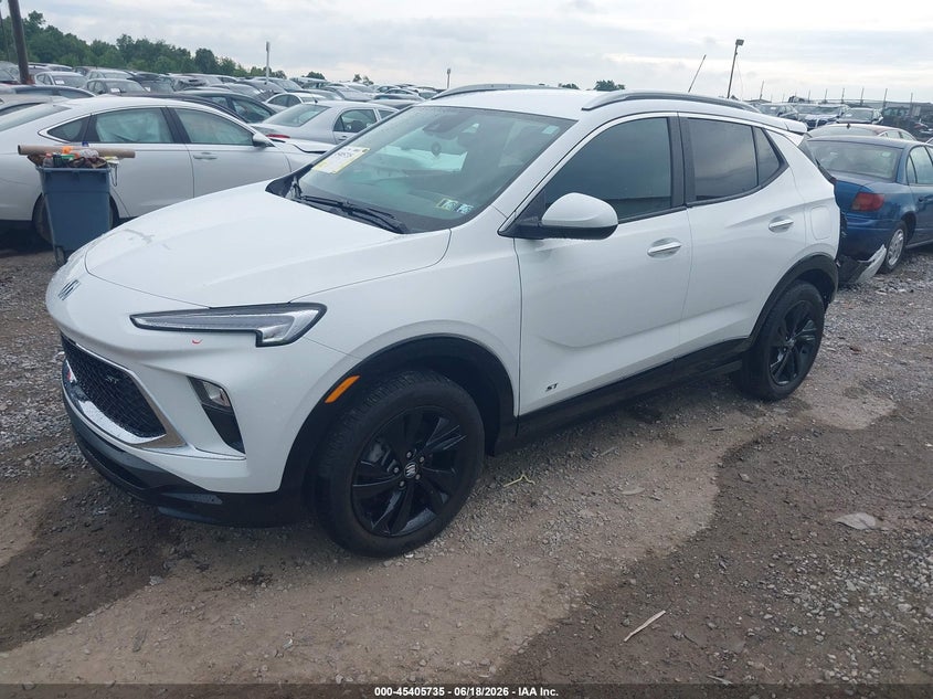 2025 Buick Encore gx VIN KL4AMESL2SB052115 IAAI salvage auction — REAR END, Salvage Title, sold $4,550 on 2026-07-15 (photo 2)