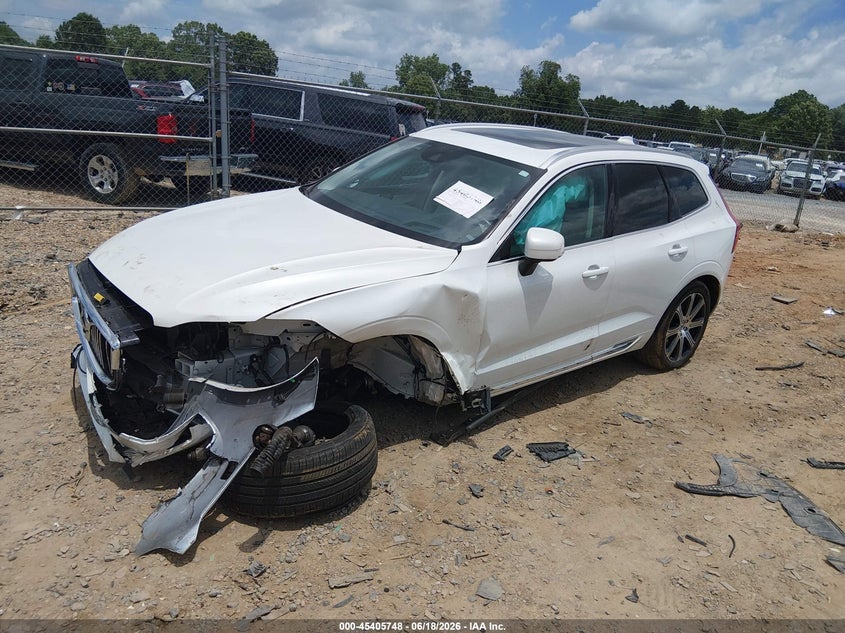 2020 Volvo Xc60 VIN YV4102RL4L1535857 IAAI salvage auction — LEFT FRONT, Salvage (North Carolina), sold $3,950 on 2026-07-09 (photo 2)
