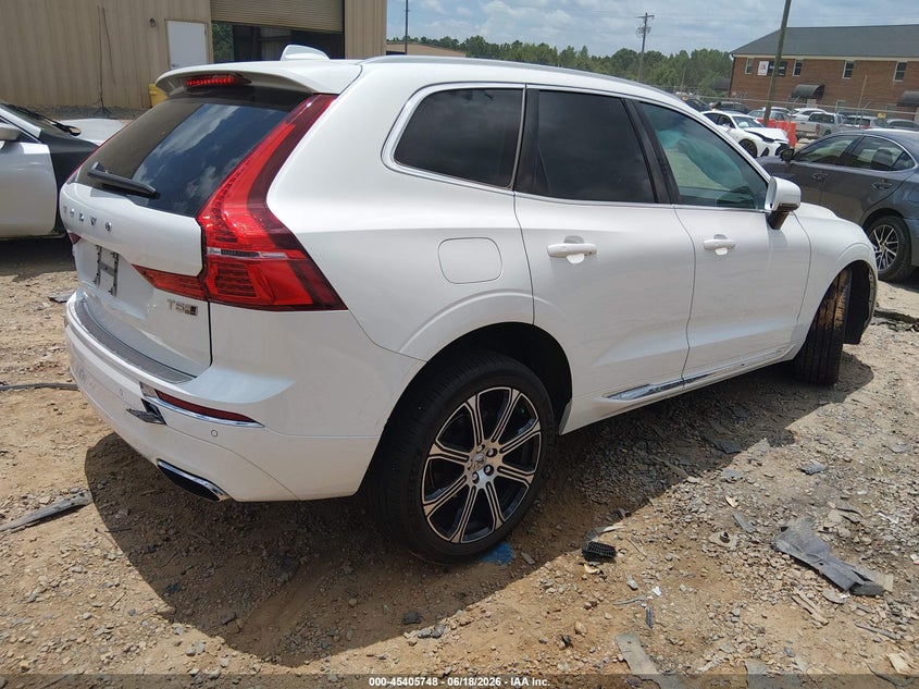 2020 Volvo Xc60 VIN YV4102RL4L1535857 IAAI salvage auction — LEFT FRONT, Salvage (North Carolina), sold $3,950 on 2026-07-09 (photo 4)