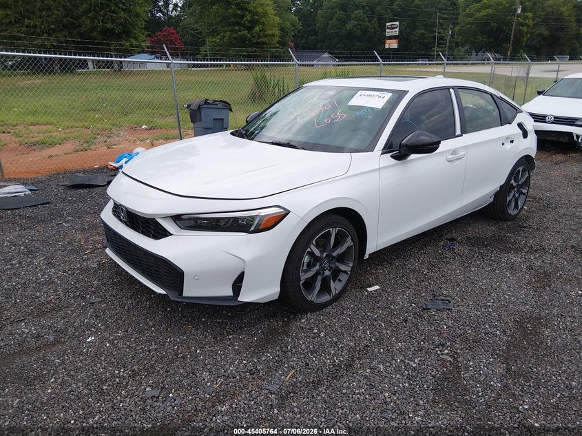 2026 Honda Civic VIN JHMFL4H98TX000947 IAAI salvage auction — REAR END, Salvage Title, sold $8,300 on 2026-07-31 (photo 2)
