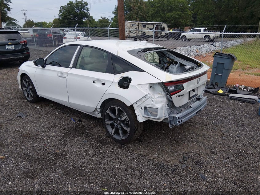 2026 Honda Civic VIN JHMFL4H98TX000947 IAAI salvage auction — REAR END, Salvage Title, sold $8,300 on 2026-07-31 (photo 3)