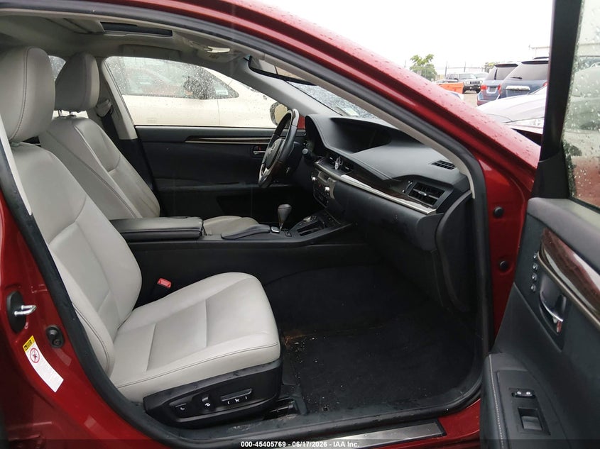 2013 Lexus ES VIN JTHBK1GG5D2025416 IAAI salvage auction — FRONT END, Salvage (Illinois), sold $4,150 on 2026-07-22 (photo 5)