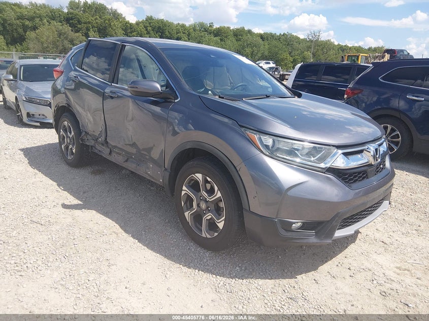 2018 Honda Cr-v VIN 7FARW2H58JE003608 IAAI salvage auction — LEFT & RIGHT, Salvage (Ohio), sold $5,300 on 2026-07-08 (photo 1)