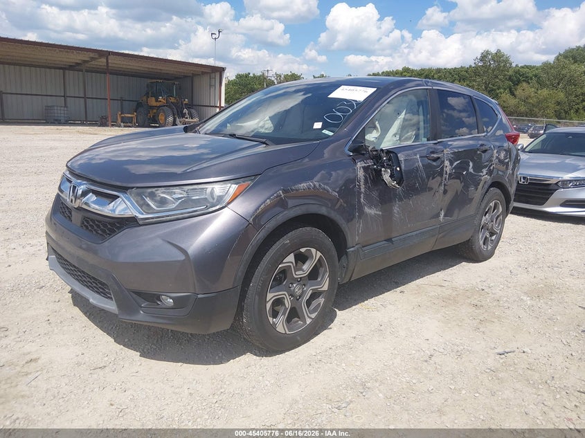 2018 Honda Cr-v VIN 7FARW2H58JE003608 IAAI salvage auction — LEFT & RIGHT, Salvage (Ohio), sold $5,300 on 2026-07-08 (photo 2)