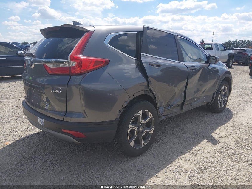 2018 Honda Cr-v VIN 7FARW2H58JE003608 IAAI salvage auction — LEFT & RIGHT, Salvage (Ohio), sold $5,300 on 2026-07-08 (photo 4)
