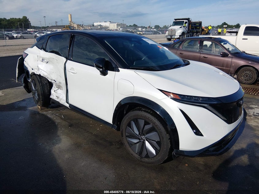 2023 Nissan Ariya VIN JN1DF0BB6PM711190 — IAAI salvage auction photo