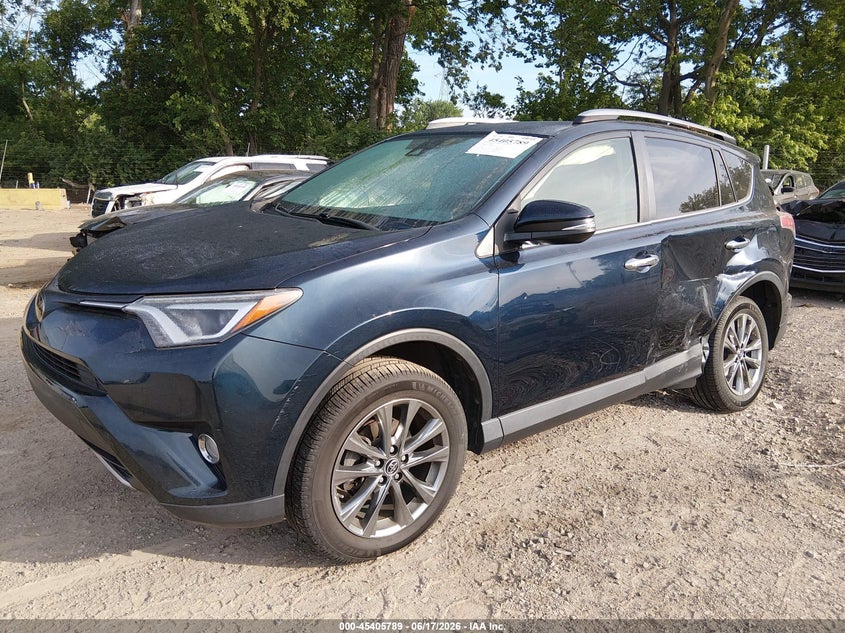 2018 Toyota Rav 4 VIN JTMDFREV6JJ210977 IAAI salvage auction — LEFT SIDE, Clear (Indiana), sold $7,300 on 2026-07-22 (photo 2)