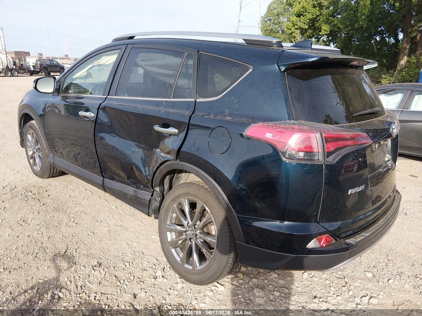 2018 Toyota Rav 4 VIN JTMDFREV6JJ210977 IAAI salvage auction — LEFT SIDE, Clear (Indiana), sold $7,300 on 2026-07-22 (photo 3)