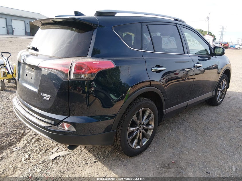 2018 Toyota Rav 4 VIN JTMDFREV6JJ210977 IAAI salvage auction — LEFT SIDE, Clear (Indiana), sold $7,300 on 2026-07-22 (photo 4)
