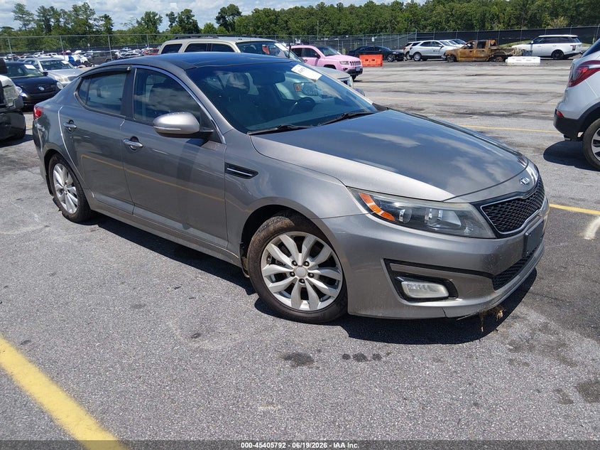 2015 Kia Optima VIN 5XXGN4A78FG501163 IAAI salvage auction — NORMAL WEAR, Clear (South Carolina), sold $475 on 2026-07-22 (photo 1)