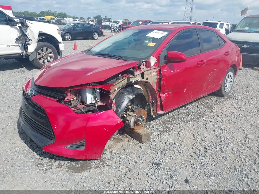 2019 Toyota Corolla VIN 5YFBURHE4KP929652 IAAI salvage auction — LEFT FRONT, Salvage Title, sold $4,950 on 2026-07-22 (photo 2)