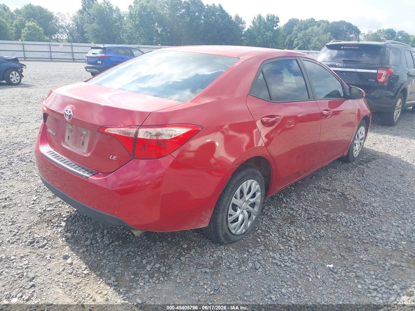 2019 Toyota Corolla VIN 5YFBURHE4KP929652 IAAI salvage auction — LEFT FRONT, Salvage Title, sold $4,950 on 2026-07-22 (photo 4)