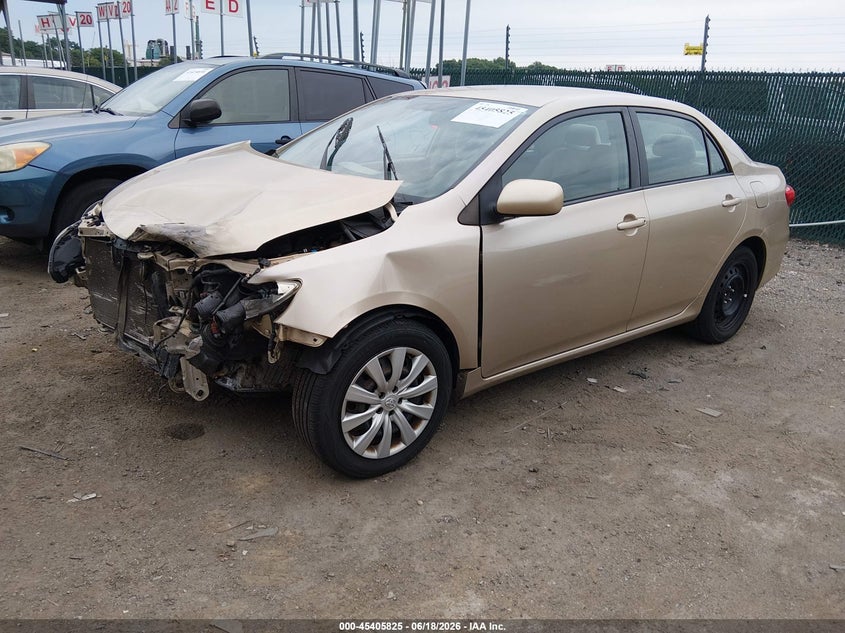2012 Toyota Corolla VIN 5YFBU4EE2CP072577 IAAI salvage auction — FRONT END, Salvage Title, sold $1,200 on 2026-07-30 (photo 2)