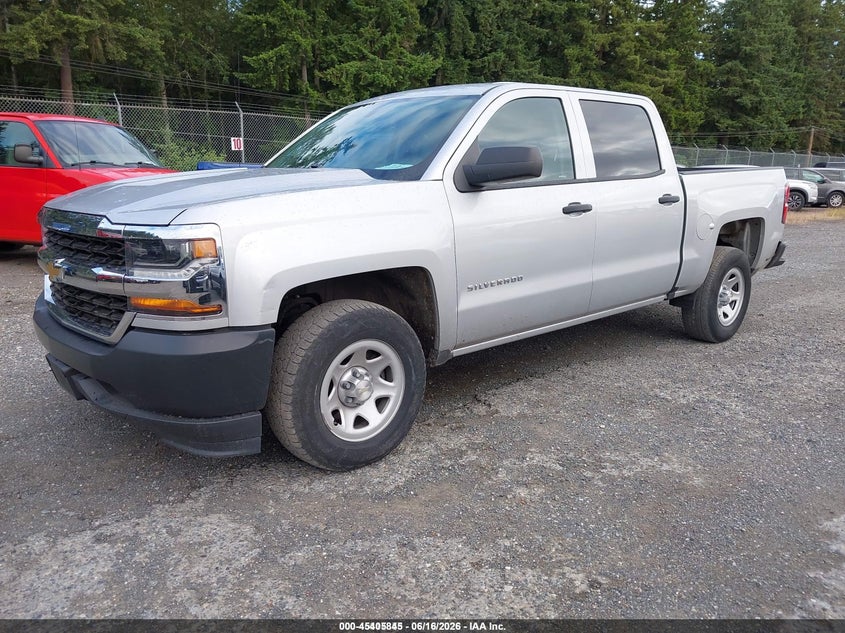 2018 Chevrolet Silverado 1500 VIN 3GCPCNEH6JG431246 IAAI salvage auction — NORMAL WEAR, Sf97 (Washington), sold $25 on 2026-07-29 (photo 2)