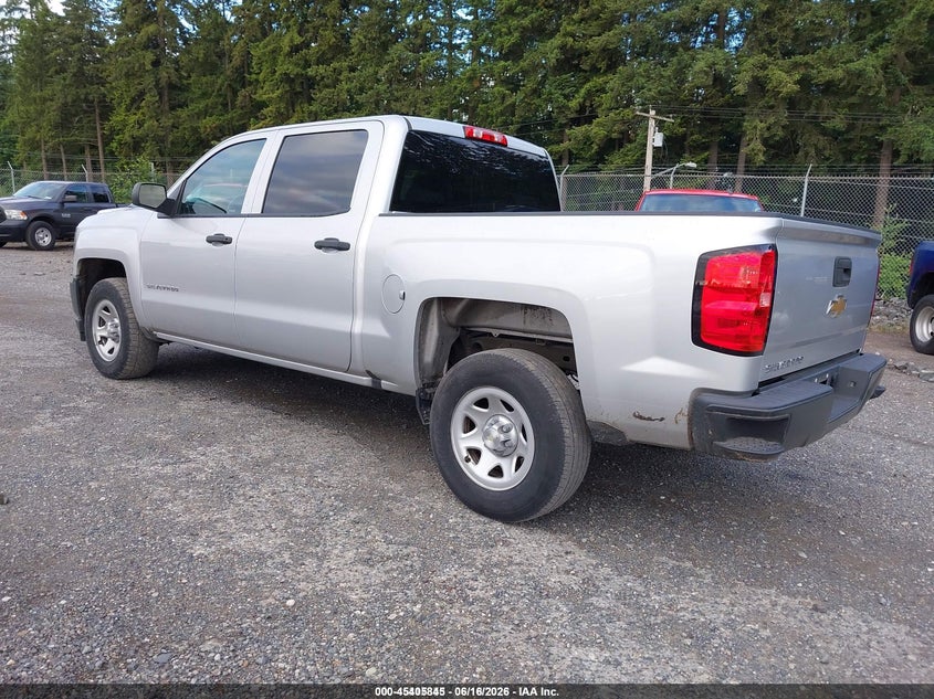2018 Chevrolet Silverado 1500 VIN 3GCPCNEH6JG431246 IAAI salvage auction — NORMAL WEAR, Sf97 (Washington), sold $25 on 2026-07-29 (photo 3)