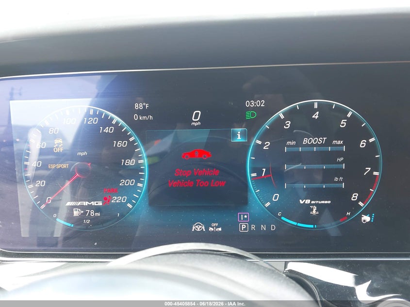 2019 Mercedes-benz VIN WDD7X8JB3KA008220 IAAI salvage auction — LEFT REAR, Salvage Title, sold $28,100 on 2026-08-17 (photo 7)