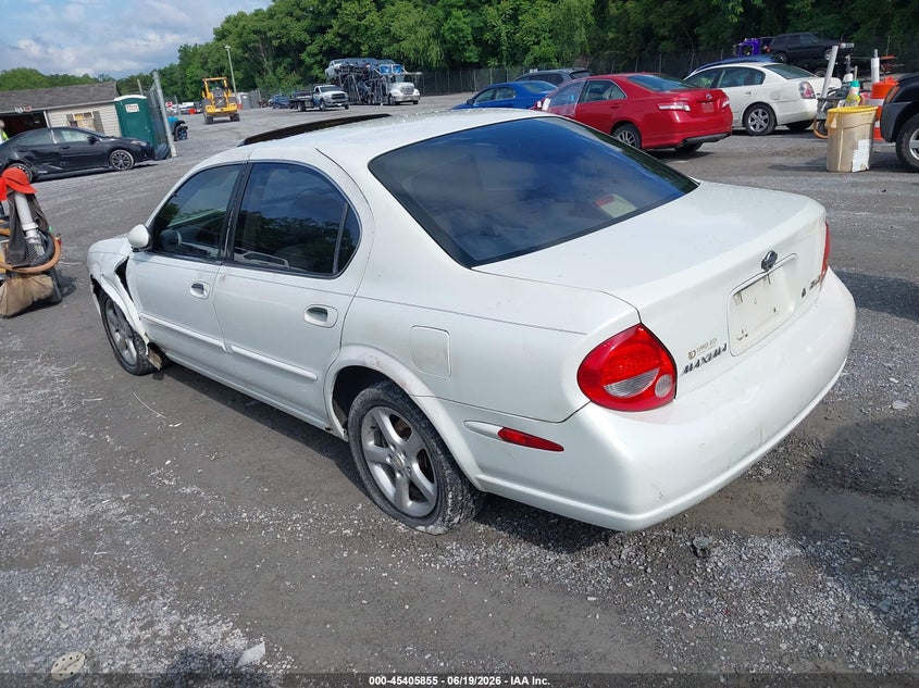 2001 Nissan Maxima VIN JN1CA31D81T818513 IAAI salvage auction — FRONT END, Clear (Virginia), sold $25 on 2026-07-21 (photo 3)