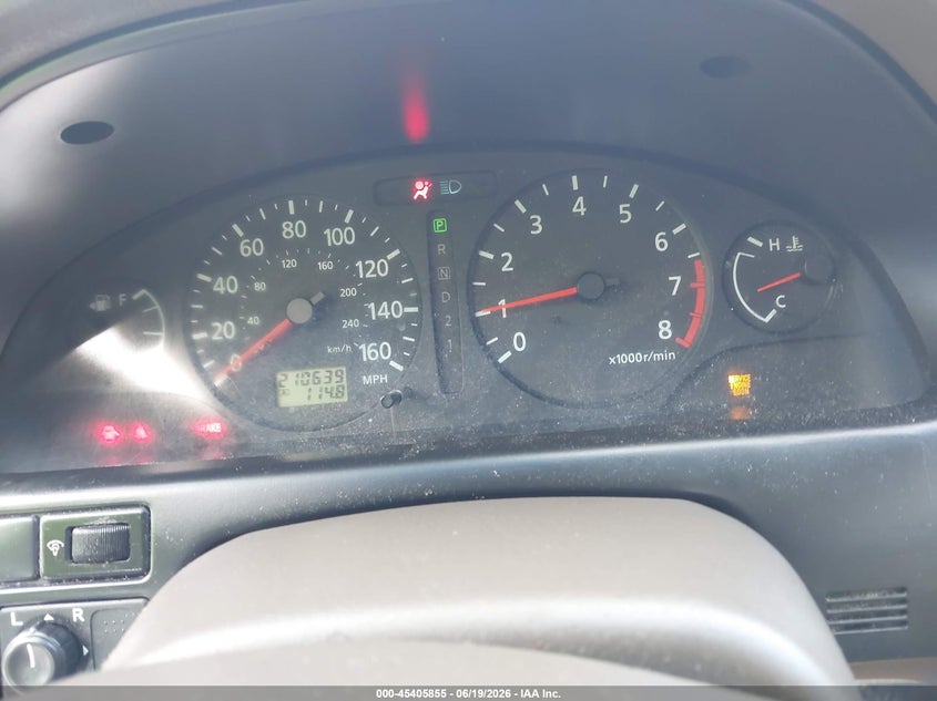 2001 Nissan Maxima VIN JN1CA31D81T818513 IAAI salvage auction — FRONT END, Clear (Virginia), sold $25 on 2026-07-21 (photo 7)