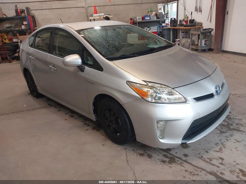 2012 Toyota Prius VIN JTDKN3DU4C1545304 IAAI salvage auction — NORMAL WEAR, Clear (Illinois), sold $1,300 on 2026-07-08 (photo 1)