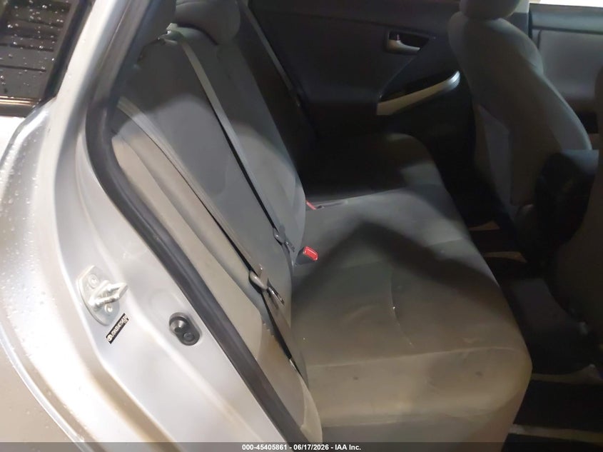 2012 Toyota Prius VIN JTDKN3DU4C1545304 IAAI salvage auction — NORMAL WEAR, Clear (Illinois), sold $1,300 on 2026-07-08 (photo 8)